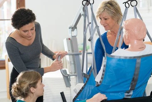 Patient Manual Handling Hoist Wheelchair Health Safety Training Longford